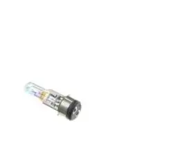 Лампа BA20D (2 уса)   12V 18W/18W   (хамелеон розовый)   YWL