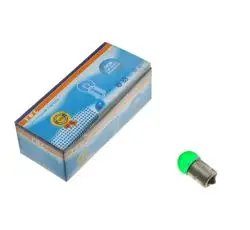 Лампа G18 (поворот, габарит)   12V 10W   (зеленая)   YWL