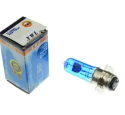 Лампа P15D-25-3 (3 уса)   12V 50W/50W   (супер белая)   YWL