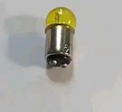 Лампа S25 (двухконтактная)   12V 10W/5W   (стоп, габарит)   (желтая)   TOPCROWN