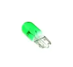 Лампа Т15 (безцокольная)   12V 10W   (поворот, зеленая)   YWL