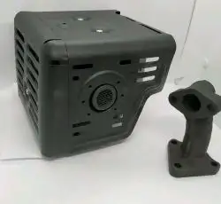 Глушитель м/б   177F/188F   (9/13Hp)   TD