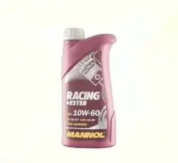 Масло   4T, 1л   (SAE 10W-60, синтетика, Racing+Ester 10W-60 API SN/SM/CF)   MANNOL