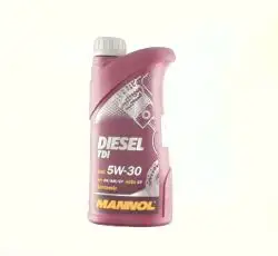 Масло автомобильное, 1л   (SAE 5W-30, Diesel TDI 5W-30 API SN/SM/CF)   MANNOL