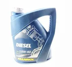 Масло автомобильное, 5л   (SAE 15W-40, минеральное, Diesel API CG-4/CF-4/CF/SL)   MANNOL