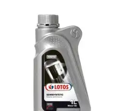 Масло автомобильное, 1л   (SAE 10W-40, полусинтетика, MOTOR SEMISYNTETIC SL/CF)   LOTOS   (#GPL)