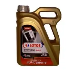 Масло автомобильное, 5л   (SAE 5W-40, синтетика) (Synthetic Plus)   LOTOS   (#GPL)