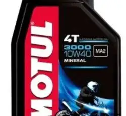 Масло   4T, 1л   (минеральное, 10W-40, 3000, API SG)   MOTUL   (#107672)