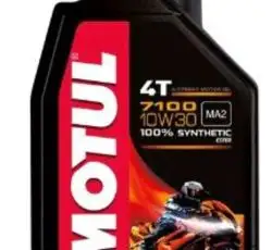 Масло   4T, 1л   (синтетика, 10W-30, 7100, API SL/SJ/SH/SG)   MOTUL   (#104089)