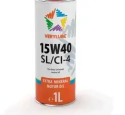 Масло   4T, 1л   (минеральное, 15W-40 SL/CI-4)   VERYLUBE  (20155)   (#ХАДО)