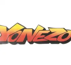 Наклейка   декор   YONEZO   (17x6см)   (#7039)