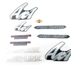 Наклейки (набор)   Honda AX-1   (18х11см)   (#7305)