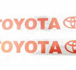 Наклейки (набор)   Toyota   (45х8см)   (#7335)