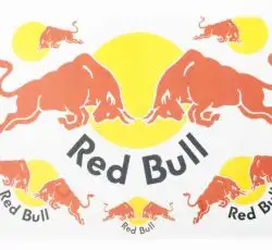 Наклейки (набор) спонсор RED BULL (27х18см) (#7069B)
