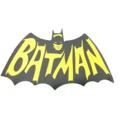 Наклейка   логотип   BATMAN   (17х10см)   (#5930)