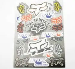 Наклейки (набор) спонсор FOX (32х24см) (#5996J)