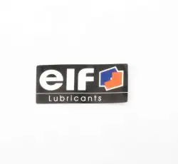 Наклейка   логотип   ELF   (9х4см)   (#0419)_