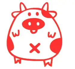 Наклейка   декор   PIG   (красная)   (#HQ5)