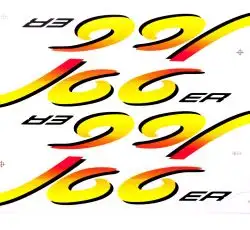 Наклейки (набор)   JOG ER   (#5747)