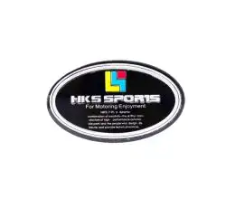 Наклейка   логотип   HKS SPORTS   (9x5см)   (#4545)