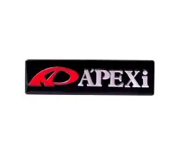 Наклейка   логотип   APEXI   (12x3см)   (#4609)