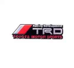 Наклейка   шильдик   TRD   (11x3см)   (#1670)