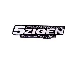 Наклейка   шильдик   5ZIGEN   (13x3см)   (#1667)