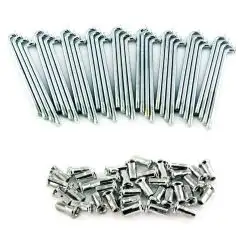 Спица колеса   МТ, ДНЕПР   (короткая) (L-125mm, D-4.5mm) (компл. 36шт)   (mod A)   JING