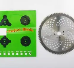 Нож мотокосы   80T   (Ø255/25.4 mm)   (победитовые зубья)   BEST