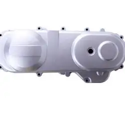 Крышка вариатора   4T GY6 50   (12 колесо, 139QMB, серебристая) AMG