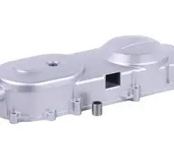 Крышка вариатора 4T GY6 50 (10 колесо, 139QMB, серебристая) TTG AMG-2