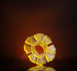 Резинка демпферная Zongshen, Lifan 150/200 (4шт, силикон, желтые) TM EVO-3