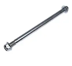 Ось колеса   заднего  ZS 125/150 (L-260mm, D-15mm)