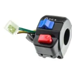 Блок кнопок руля   (правый)   4T GY6 50   (диск)   (черные)   KOMATCU