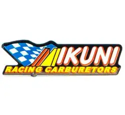 Наклейка   MIKUNI  (12х3см)