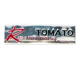 Наклейка   R TOMATO (14х6см)