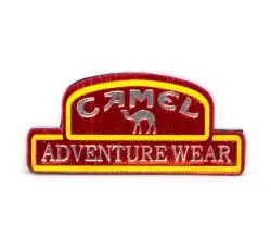 Наклейка   CAMEL ADVENTURE WEAR (6х14см)