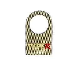 Наклейка   TUPER  (5х7см)