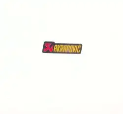 Наклейка на глушитель   AKRAPOVIC   (29,6x5,7см)   118