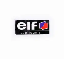 Наклейка   логотип   ELF   (9x4см)   (#0419)