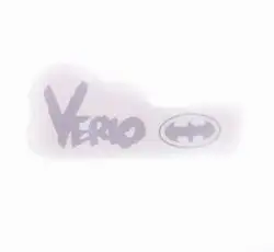 Наклейка   логотип   VERIO   (12x6см)   (#4916)
