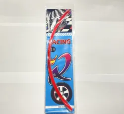 Наклейка на колесо 17 (красная, светоотражающая) GJCT