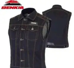 Безрукавка    (джинсовая с защитой) (size:XL) VV