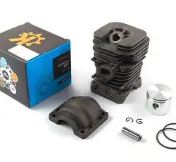 Поршневая б/п (ЦПГ)   для Partner P350   (Ø41,1)   (+поддон)   (черная)   KAWASAHI