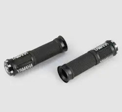 Ручки руля с алюм. отбойником (черные) (mod:Yamaha) GJCT