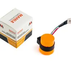 Реле поворотов 4T GY6 50-150 (3 провода, В-class) (оранжевое) MANLE