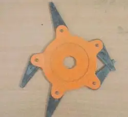 Нож мотокосы   5T   (сегментный)   KOSA