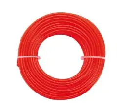 Леска мотокосы   Ø2,0mm, 15 метров   (квадрат, красная)   EVO