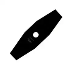 Нож мотокосы   2Т   (L-305, h-2, Ø25.4 mm)   (нержавейка, с зубьями) (ромб)   STARS