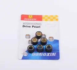 Ролики вариатора   Yamaha   15*12   6,5г   (черные)   DONGXIN